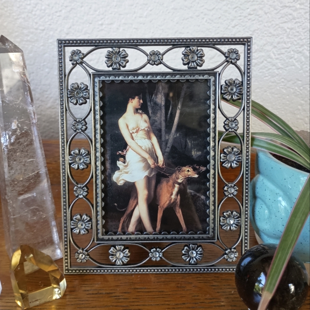 Vintage Frame with Vintage Art